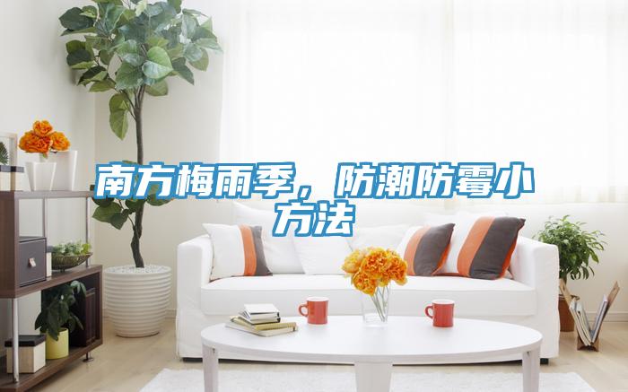南方梅雨季，防潮防黴小方法
