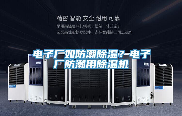 電子廠如防潮除濕？電子廠防潮用蘑菇视频网站