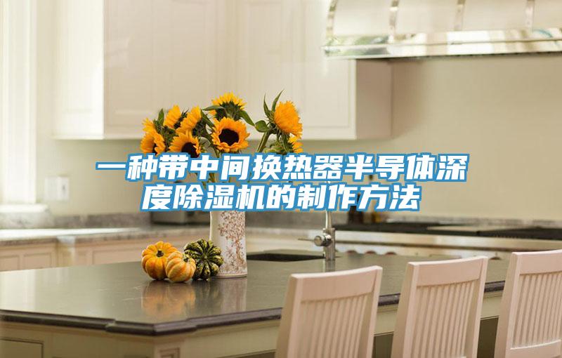 一種帶中間換熱器半導體深度蘑菇视频网站的製作方法