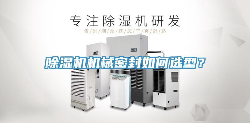 蘑菇视频网站機械密封如何選型？