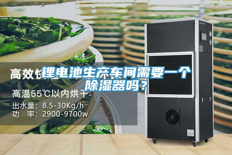 鋰電池生產車間需要一個除濕器嗎？