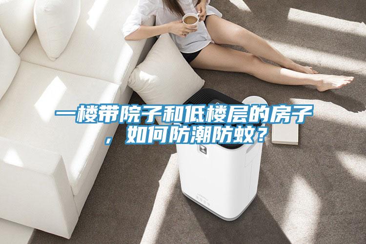 一樓帶院子和低樓層的房子，如何防潮防蚊？