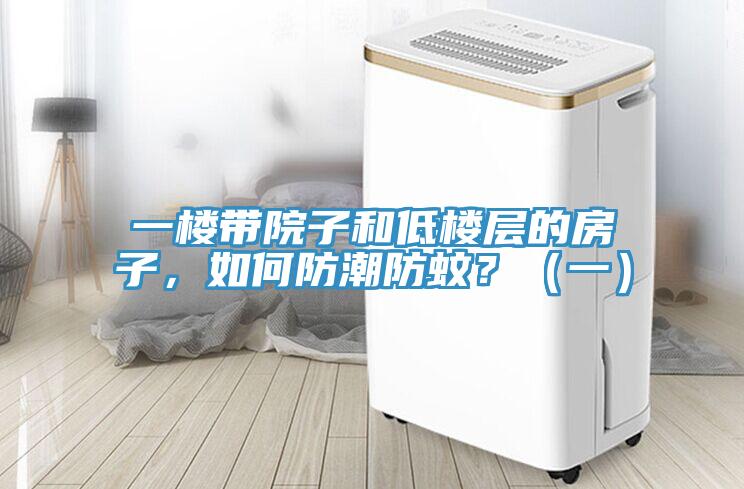 一樓帶院子和低樓層的房子，如何防潮防蚊？（一）