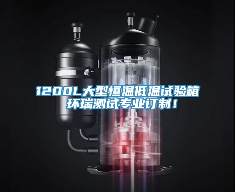 1200L大型恒溫低溫試驗箱 環瑞測試專業訂製！