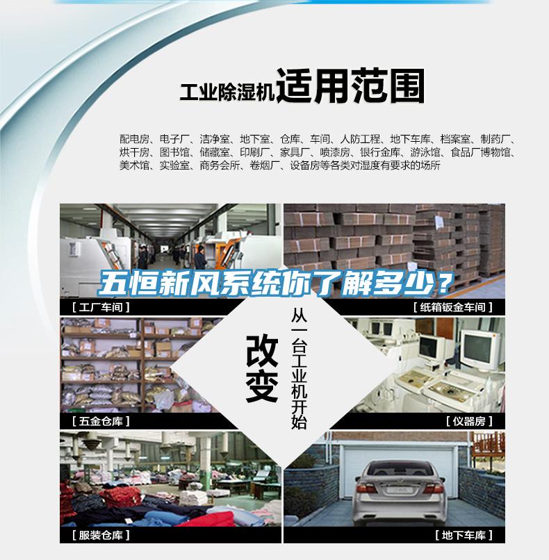 五恒新風係統你了解多少？