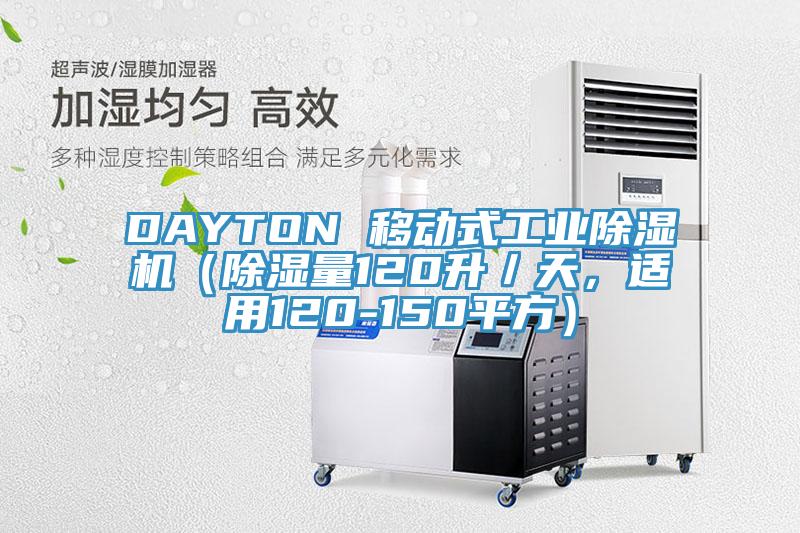 DAYTON 移動式工業蘑菇视频网站（除濕量120升／天，適用120-150平方）