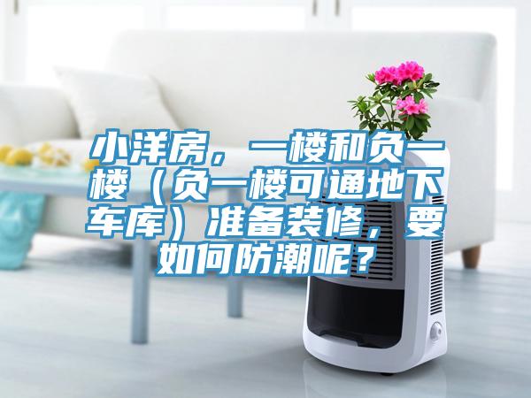 小洋房，一樓和負一樓（負一樓可通地下車庫）準備裝修，要如何防潮呢？