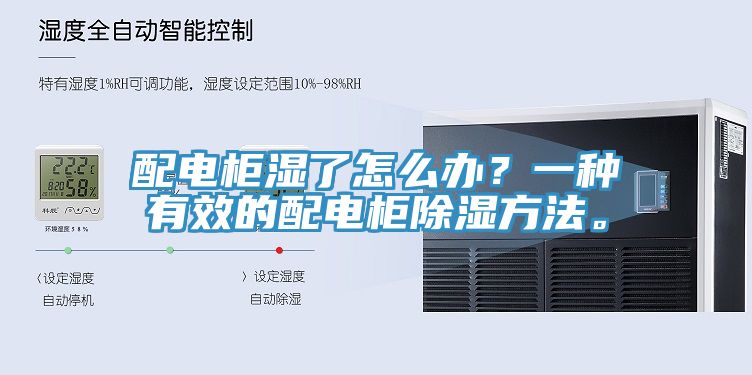 配電櫃濕了怎麽辦？一種有效的配電櫃除濕方法。